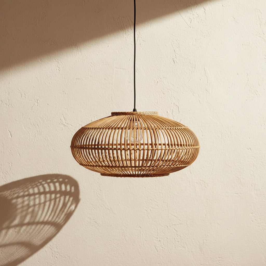 Sospensione Cupola — bambù naturale, Kaya Deco