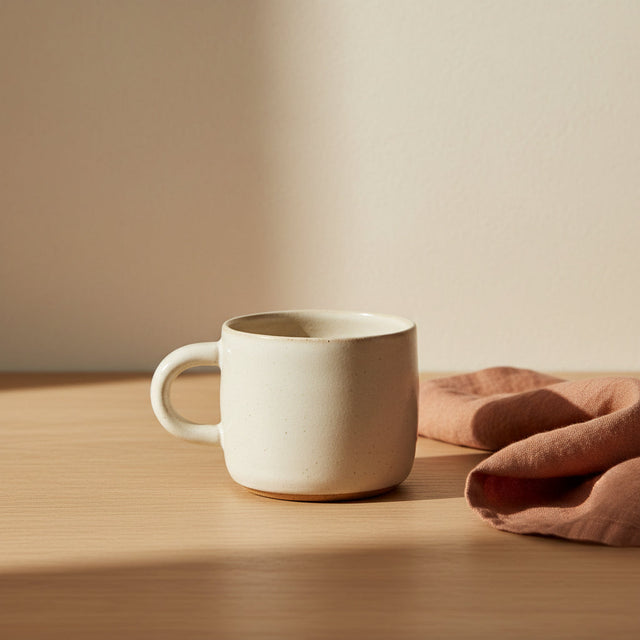 Tazza Luna — grès smaltato opaco, Kaya Deco